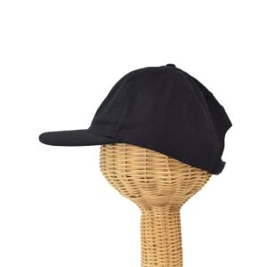 The ennoy Professional COTTON E LOGO CAP キャップ 帽子 黒 ブラック