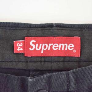 Supreme 23SS Pin Up Chino Pant 34 ブラック