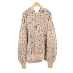 Dr.Woo 25SS DW_HOODIE パーカー フーディー ダメージ加工 XL グレー