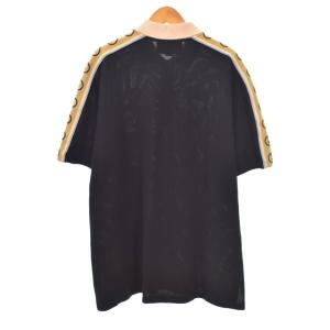 GUCCI ポロシャツ インターロッキングG XL ブラック ベージュ