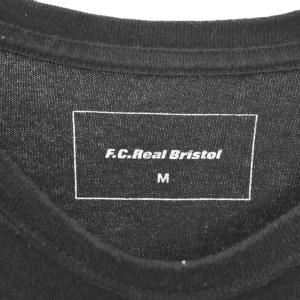 F.C.Real Bristol Tシャツ 半袖 ロゴ プリント M 黒 ブラック FCRB-170047