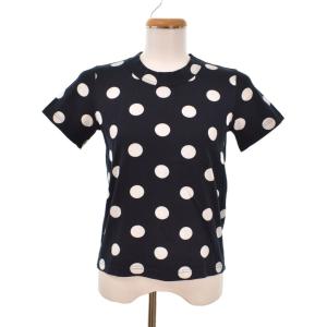 COMME des GARCONS Tシャツ 半袖 ドット柄 水玉模様 クルーネック プルオーバー S