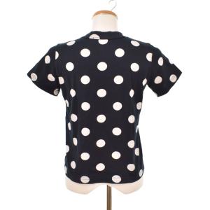 JUNYA WATANABE COMME des GARCONS Tシャツ 半袖 ドット柄 水玉模様 クルーネック プルオーバー S