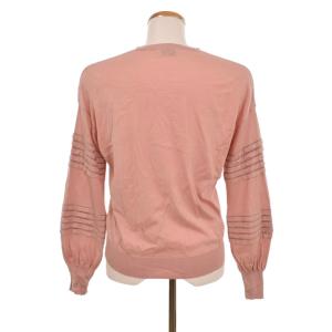BRUNELLO CUCINELLI Tシャツ カットソー 長袖 Vネック XXS ピンク