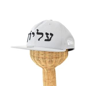 NEW ERA 59FIFTY Hebrew キャップ 7 3/4 グレー
