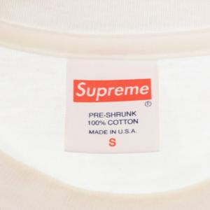 Supreme 21SS Snake Tee S ホワイト