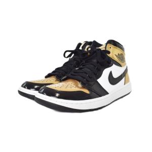 NIKE Air Jordan 1 High Golf Gold Toe