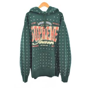 21FW Rhinestone Hooded Sweatshirt