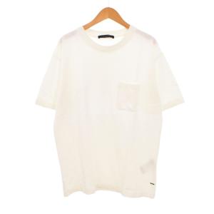 20AW Tシャツ ダミエ M ホワイト RM202Q VHI HJY40W