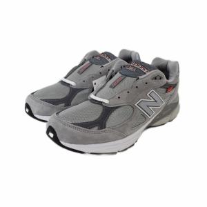 New Balance 990V3 スニーカー USA製 スエード 29cm グレー M990VS3
