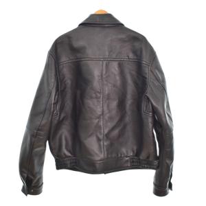 COS レザー ジャケット S ブラック