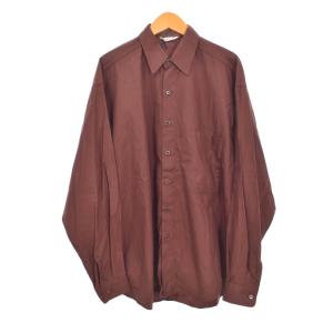 23SS WASHED FINX TWILL BIG SHIRTS