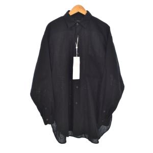 25SS オックスシャツ 1 ブラック B01-02013
