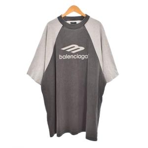 3B Tシャツ ラグラン 4 グレー 767843