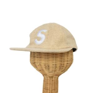 BOILED WOOL S LOGO 6 PANEL CAP ベージュ