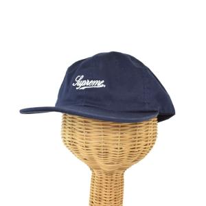 Script Logo Fitted 6-Panel キャップ L