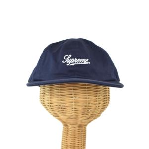 Supreme Script Logo Fitted 6-Panel キャップ L