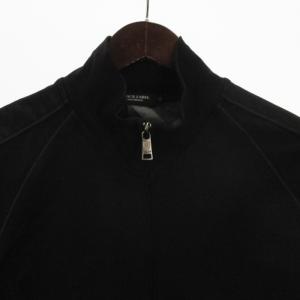 BLACK LABEL CRESTBRIDGE トラック ジャケット ジャージ ジップアップ レーヨン混 黒 ブラック M アウター ECS LK