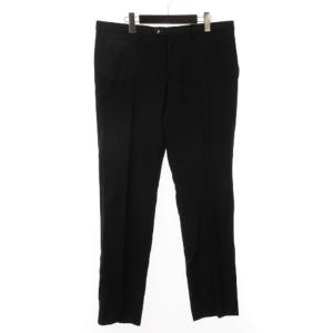 パンツ スラックス ウール 黒 ブラック 54 ボトムス GY31