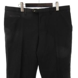 HUGO BOSS パンツ スラックス ウール 黒 ブラック 54 ボトムス GY31