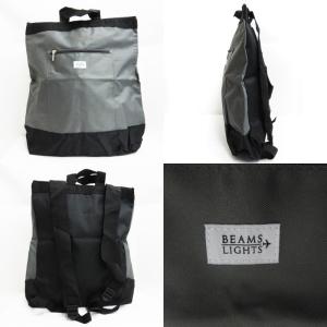 BEAMS バッグ リュック 3点セット レザー トート バック 2WAY デイパック 黒 ブラック 鞄 GY99