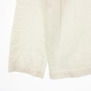 桃太郎ジーンズ MOMOTARO JEANS 出陣 Tシャツ カットソー 長袖 クルーネック プリント コットン 白 ホワイト M トップス ECS