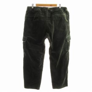 GRAMiCCi コーデュロイ ルーズ カーゴパンツ クライミングパンツ XL ダークグリーン カーキ G3FU-P010