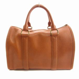 RALPH LAUREN ヴィンテージ ミニ ボストンバッグ レザー 茶 ブラウン