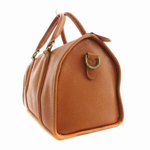 RALPH LAUREN ヴィンテージ ミニ ボストンバッグ レザー 茶 ブラウン