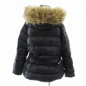 POLO RALPH LAUREN ダウンジャケット ブルゾン ナイロン フェイクファー XL 黒 ブラック