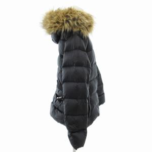 POLO RALPH LAUREN ダウンジャケット ブルゾン ナイロン フェイクファー XL 黒 ブラック