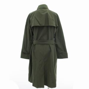 BURBERRY LONDON トレンチコート スプリングス ロング ベルト付 裏地ノバチェック 40 M カーキ