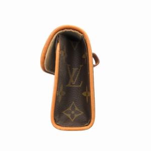 LOUIS VUITTON M51855 モノグラム ポシェット ショルダーバッグ フロランティーヌ ブラウン