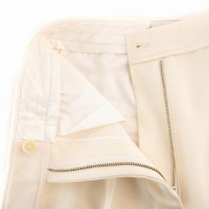 3.1 phillip lim スラックス パンツ ピンタック テーパード 2 M アイボリー