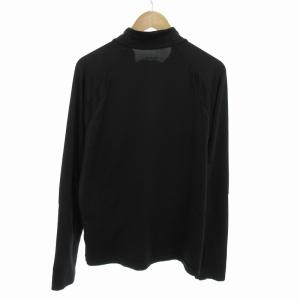 Reebok × エンポリオアルマーニ EA7 コラボ 美品 トラックジャケット トレーナー 切替 ドット柄 ナイロン L 黒 ブラック