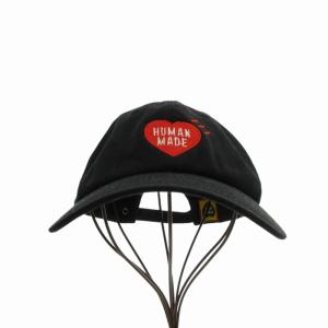 HUMAN MADE 24SS DAILY CAP 帽子 キャップ ロゴ刺繍 ハート 黒 ブラック