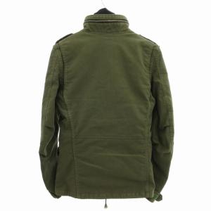 junhashimoto ダウンライナーM-65ジャケット ミリタリー ダブルジップ ハイネック M カーキ 黒 ブラック 1821 CS21C