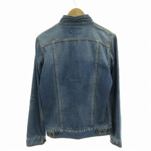 junhashimoto STRETCH LIGHT DENIM 3rd JACKET デニムジャケット Gジャン ストレッチ 長袖 3 M 青 インディゴブルー