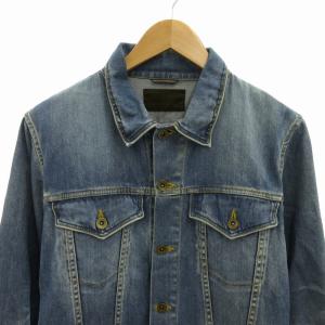 junhashimoto STRETCH LIGHT DENIM 3rd JACKET デニムジャケット Gジャン ストレッチ 長袖 3 M 青 インディゴブルー
