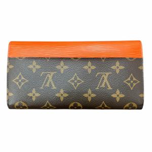 LOUIS VUITTON M60499 モノグラム×エピ ポルトフォイユ マリールーロン 長財布 オレンジ