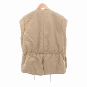 WILDTHINGS ×Junmikami コラボ パデットベスト 中綿 プリマロフト WT23341ST-JM ベージュ