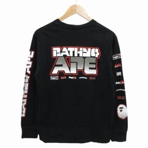 Graphic long-sleeve T-shirt Tシャツ カットソー ロンT ロゴプリント