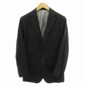 BLACK LABEL CRESTBRIDGE スーツ セットアップ シングル テーラードジャケット テーパードパンツ シャドーチェック ウール 90-74-165 36R