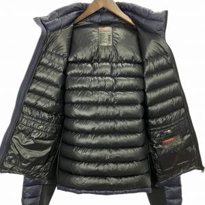 PRADA SPORT SGB921 ダウンジャケット ネイビー ブラック 52