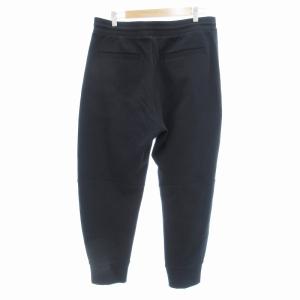 EMPORIO ARMANI ストレート トラックパンツ スウェット イージー ロゴ L 紺 ネイビー 3K1PD6１JHSZ