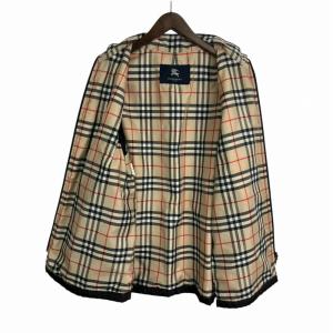 BURBERRY LONDON キルティングジャケット ライナージャケット 裏地ノバチェック 黒 ブラック LL