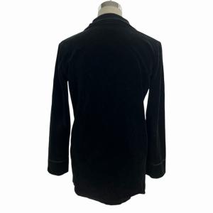 FENDI ヴィンテージ ベロアジャケット 1B 薄手 黒 ブラック 42