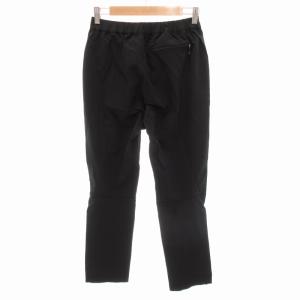 THE NORTH FACE アルパインライトパンツ イージー テーパード ジップフライ ロゴ プリント L 黒 ブラック NBW32027