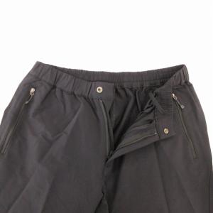 THE NORTH FACE アルパインライトパンツ イージー テーパード ジップフライ ロゴ プリント L 黒 ブラック NBW32027