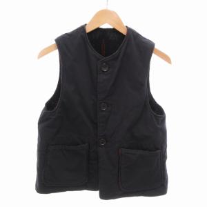 Engineered Garments ベスト リバーシブル ジャケット 総柄 USA製 2 M 紺 ネイビー